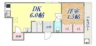 白石ハウス【2階】の間取り