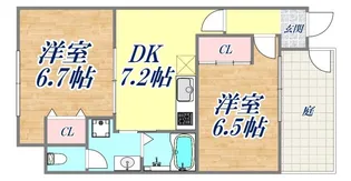 中島住宅No.11【1階】の間取り