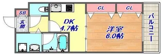エスペランサ御影2【2階】の間取り