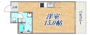 日星マンション【4階】の間取り