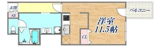 元町コーポラス【4階】の間取り