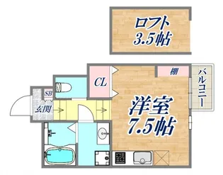 あんしん+潮見台【1階】の間取り