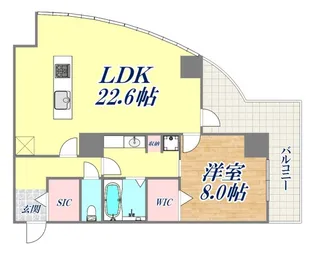 Villa Maria【8階】の間取り