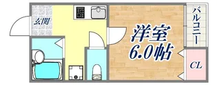 ハウス梅ヶ香【2階】の間取り