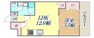 北野町アーバンライフ【6階】の間取り