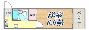 下沢ヤングハイツ南館【3階】の間取り