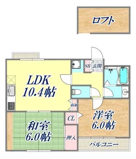 グランシャリオ【3階】の間取り