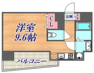 will Do三宮イースト【8階】の間取り