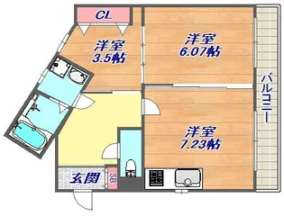 vita【3階】の間取り