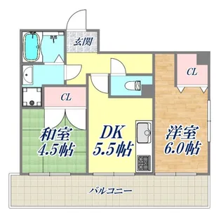 ハーバー壱番館【3階】の間取り
