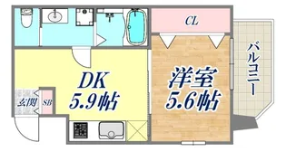 エスペランサ【2階】の間取り