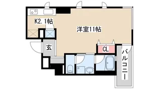 KAISEI神戸北野町【2階】の間取り