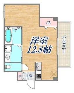 リーフビル【1階】の間取り