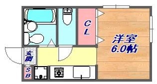 フローレンス ヨウコ 甲南【1階】の間取り