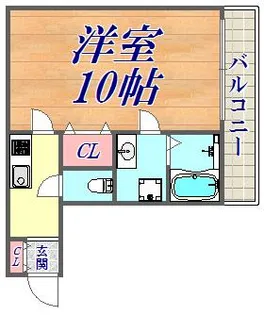 ブランハイム【3階】の間取り