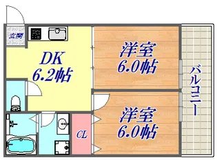 プラーフ8【1階】の間取り