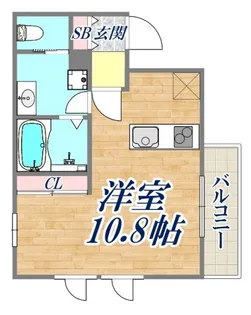 アルファオメガ【2階】の間取り