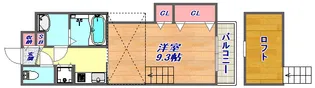 メトロポリタン【3階】の間取り
