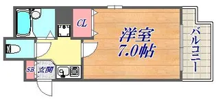 エスリード三宮フラワーロード【5階】の間取り