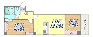 アロハマリーナ【5階】の間取り