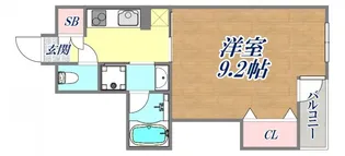 オルタンシア下山手【6階】の間取り