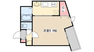 アネスト神戸西元町【2階】の間取り