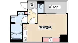 アスヴェル神戸元町2【13階】の間取り
