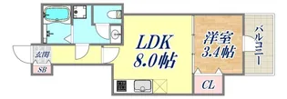 シェワズ・レガリア【3階】の間取り
