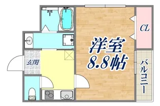 フジパレス兵庫須佐野2番館【2階】の間取り