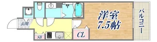 スワンズシティ神戸湊川【5階】の間取り
