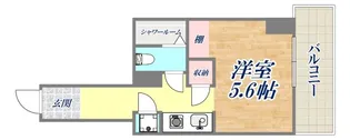アルテハイム神戸県庁前【8階】の間取り