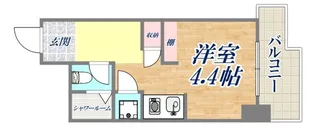 アルテハイム神戸県庁前【3階】の間取り