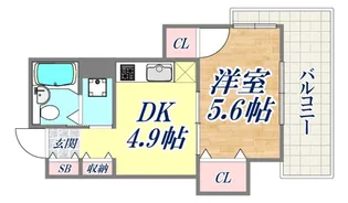 王子パークハイツ【2階】の間取り