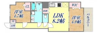 シェワズ・レガリア【3階】の間取り