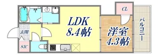 ブリリオ北野異人館通り【3階】の間取り