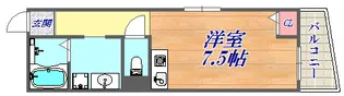 レジデンス郷2【2階】の間取り