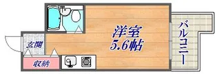 アルテハイム神戸県庁前【4階】の間取り