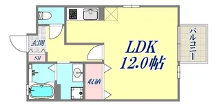 ハイツハーバー【2階】の間取り