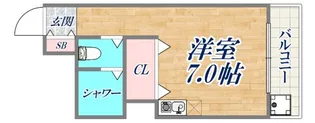 エンゼルマリン元町【3階】の間取り
