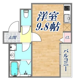 アンフィニエス【2階】の間取り