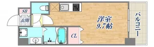 アプリーレ神戸元町【3階】の間取り