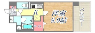シェリール六甲道【5階】の間取り