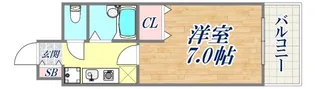 兵庫県神戸市須磨区桜木町2丁目【マンション】の間取り