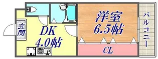 ハーバーズコート【6階】の間取り