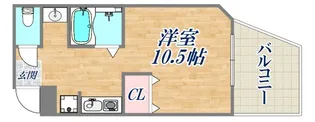 パークヒルズ神戸【201号室】の間取り