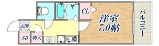 CITY SPIRE神戸元町2【9階】の間取り