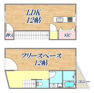 兵庫県神戸市須磨区神撫町2丁目【一戸建】の間取り