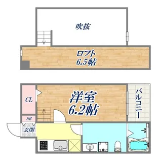 Art Ocean【1階】の間取り