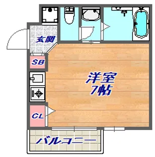 ソルジェンテ王子公園【2階】の間取り