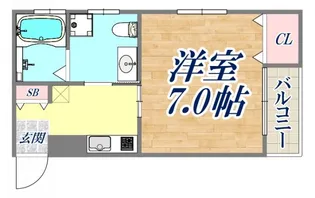 MIRAIE長田【3階】の間取り